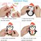 12 Pack Christmas Crafts for Kids Christmas Foam Stickers with Snowman Penguin Santa Claus Elf Gingerbread Man Reindeer Pattern Christmas Arts and Crafts DIY for Kids Boys Girls